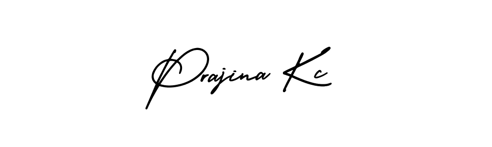 Similarly AmerikaSignatureDemo-Regular is the best handwritten signature design. Signature creator online .You can use it as an online autograph creator for name Prajina Kc. Prajina Kc signature style 3 images and pictures png