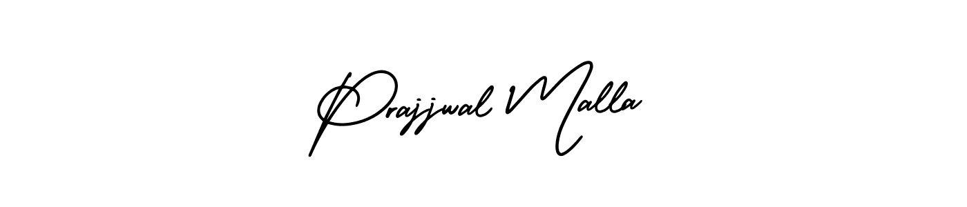 Also You can easily find your signature by using the search form. We will create Prajjwal Malla name handwritten signature images for you free of cost using AmerikaSignatureDemo-Regular sign style. Prajjwal Malla signature style 3 images and pictures png