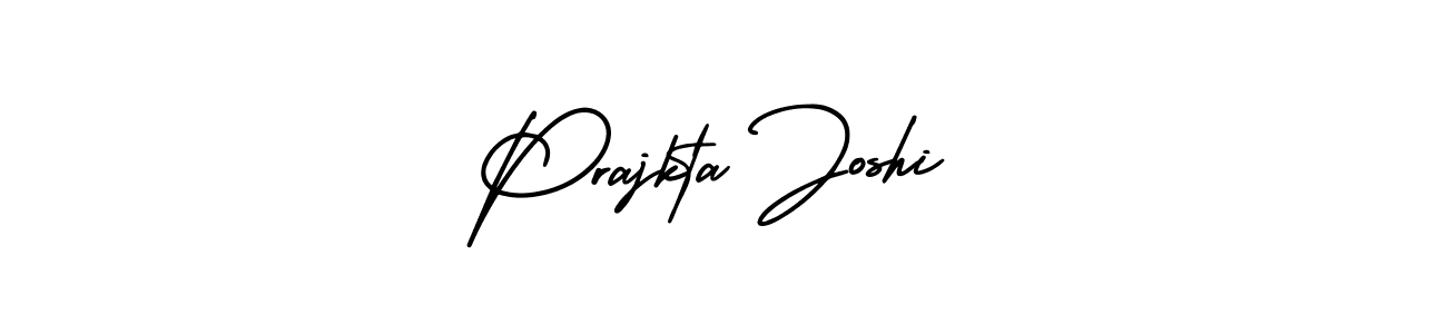 Prajkta Joshi stylish signature style. Best Handwritten Sign (AmerikaSignatureDemo-Regular) for my name. Handwritten Signature Collection Ideas for my name Prajkta Joshi. Prajkta Joshi signature style 3 images and pictures png