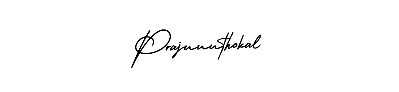 Also You can easily find your signature by using the search form. We will create Prajuuuthokal name handwritten signature images for you free of cost using AmerikaSignatureDemo-Regular sign style. Prajuuuthokal signature style 3 images and pictures png