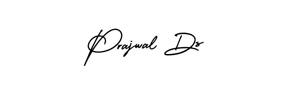Best and Professional Signature Style for Prajwal Ds. AmerikaSignatureDemo-Regular Best Signature Style Collection. Prajwal Ds signature style 3 images and pictures png
