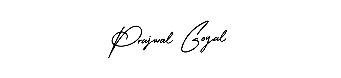 Make a beautiful signature design for name Prajwal Goyal. Use this online signature maker to create a handwritten signature for free. Prajwal Goyal signature style 3 images and pictures png