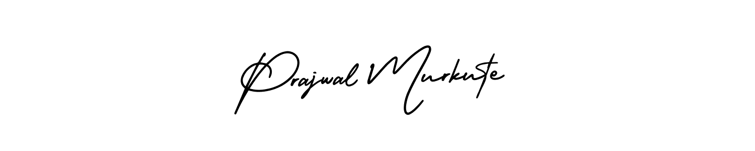 Make a short Prajwal Murkute signature style. Manage your documents anywhere anytime using AmerikaSignatureDemo-Regular. Create and add eSignatures, submit forms, share and send files easily. Prajwal Murkute signature style 3 images and pictures png