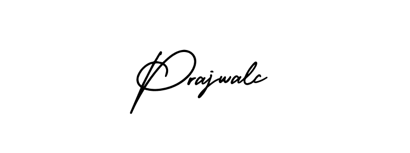 How to Draw Prajwalc signature style? AmerikaSignatureDemo-Regular is a latest design signature styles for name Prajwalc. Prajwalc signature style 3 images and pictures png