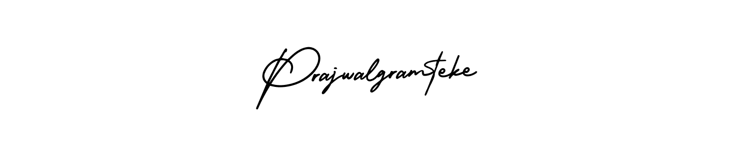 Best and Professional Signature Style for Prajwalgramteke. AmerikaSignatureDemo-Regular Best Signature Style Collection. Prajwalgramteke signature style 3 images and pictures png