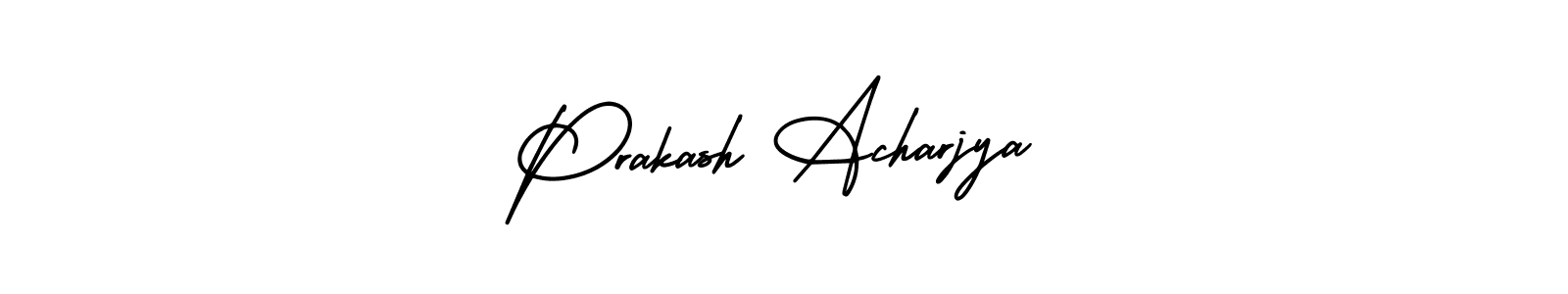 Make a beautiful signature design for name Prakash Acharjya. Use this online signature maker to create a handwritten signature for free. Prakash Acharjya signature style 3 images and pictures png