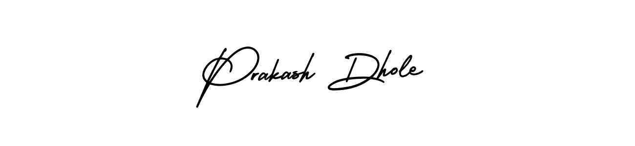 AmerikaSignatureDemo-Regular is a professional signature style that is perfect for those who want to add a touch of class to their signature. It is also a great choice for those who want to make their signature more unique. Get Prakash Dhole name to fancy signature for free. Prakash Dhole signature style 3 images and pictures png