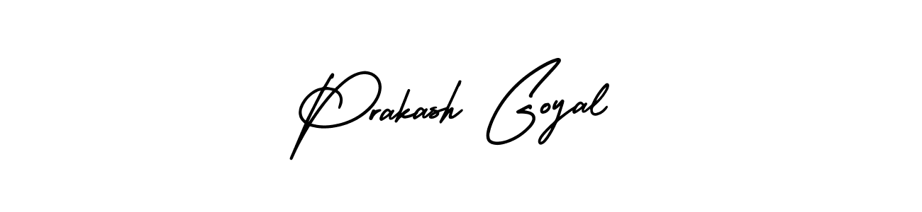 Make a beautiful signature design for name Prakash Goyal. Use this online signature maker to create a handwritten signature for free. Prakash Goyal signature style 3 images and pictures png