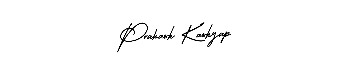 How to Draw Prakash Kashyap signature style? AmerikaSignatureDemo-Regular is a latest design signature styles for name Prakash Kashyap. Prakash Kashyap signature style 3 images and pictures png