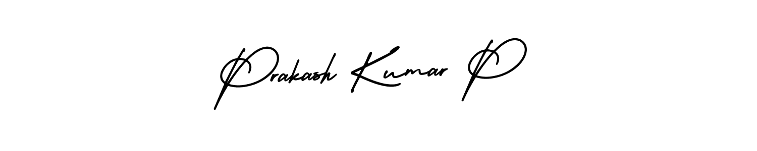 Also You can easily find your signature by using the search form. We will create Prakash Kumar P name handwritten signature images for you free of cost using AmerikaSignatureDemo-Regular sign style. Prakash Kumar P signature style 3 images and pictures png