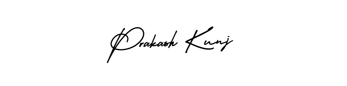Create a beautiful signature design for name Prakash Kunj. With this signature (AmerikaSignatureDemo-Regular) fonts, you can make a handwritten signature for free. Prakash Kunj signature style 3 images and pictures png