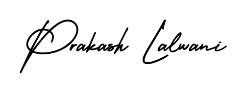 A dynamic signature style for Prakash Lalwani using AmerikaSignatureDemo-Regular script. Designed to look authentic, handwritten, and professional. Prakash Lalwani signature style 3 images and pictures png