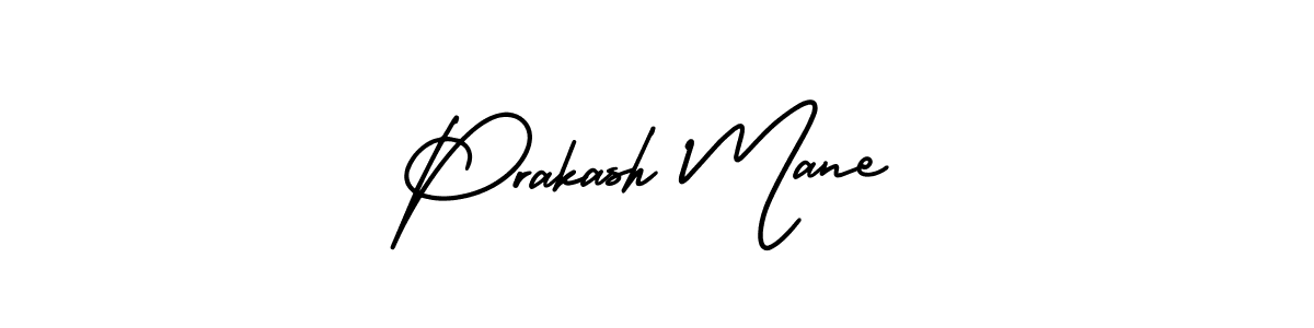 It looks lik you need a new signature style for name Prakash Mane. Design unique handwritten (AmerikaSignatureDemo-Regular) signature with our free signature maker in just a few clicks. Prakash Mane signature style 3 images and pictures png