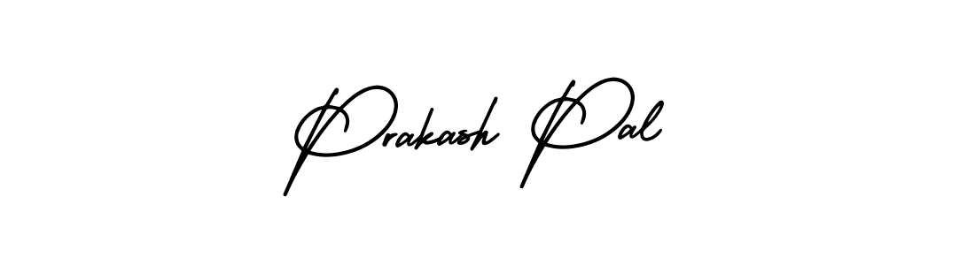 Prakash Pal stylish signature style. Best Handwritten Sign (AmerikaSignatureDemo-Regular) for my name. Handwritten Signature Collection Ideas for my name Prakash Pal. Prakash Pal signature style 3 images and pictures png