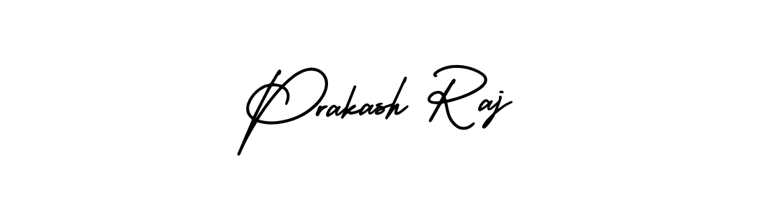 It looks lik you need a new signature style for name Prakash Raj. Design unique handwritten (AmerikaSignatureDemo-Regular) signature with our free signature maker in just a few clicks. Prakash Raj signature style 3 images and pictures png