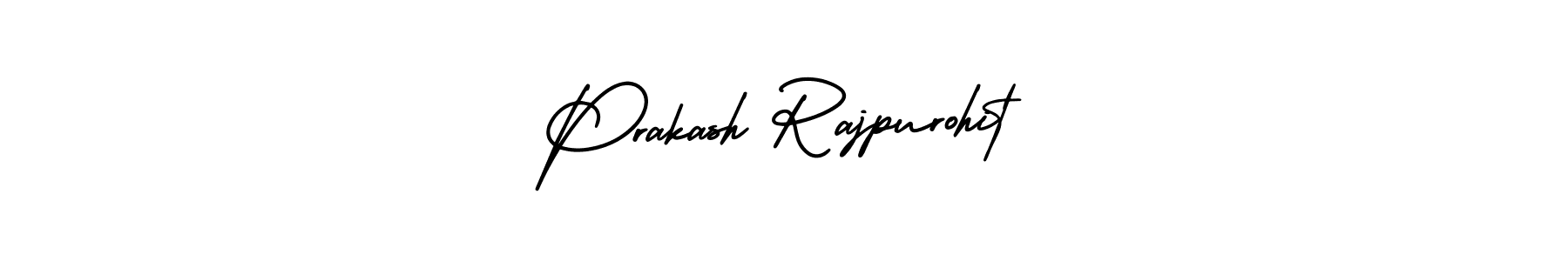 AmerikaSignatureDemo-Regular is a professional signature style that is perfect for those who want to add a touch of class to their signature. It is also a great choice for those who want to make their signature more unique. Get Prakash Rajpurohit name to fancy signature for free. Prakash Rajpurohit signature style 3 images and pictures png