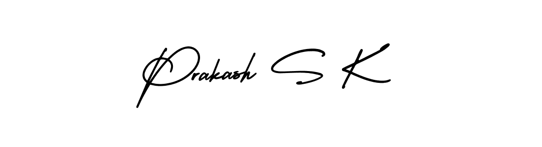 Check out images of Autograph of Prakash S K name. Actor Prakash S K Signature Style. AmerikaSignatureDemo-Regular is a professional sign style online. Prakash S K signature style 3 images and pictures png