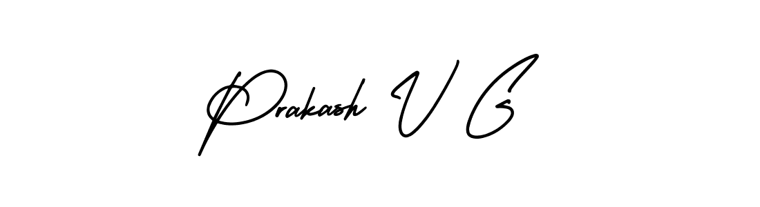 This is the best signature style for the Prakash V G name. Also you like these signature font (AmerikaSignatureDemo-Regular). Mix name signature. Prakash V G signature style 3 images and pictures png