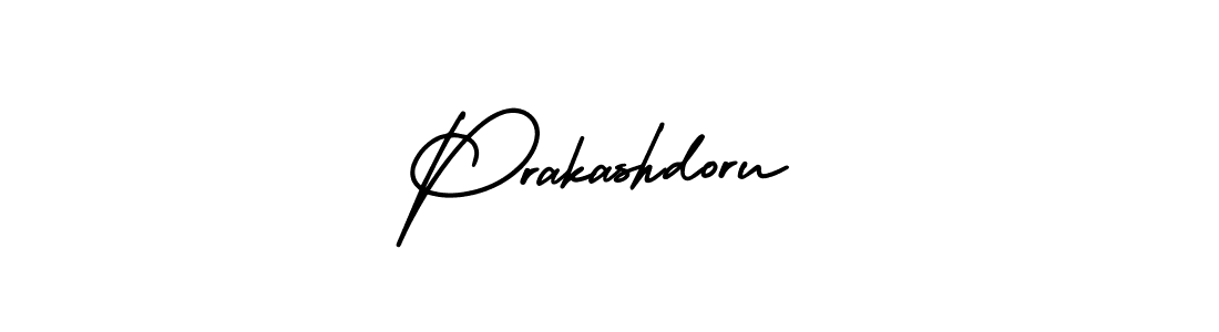 Design your own signature with our free online signature maker. With this signature software, you can create a handwritten (AmerikaSignatureDemo-Regular) signature for name Prakashdoru. Prakashdoru signature style 3 images and pictures png