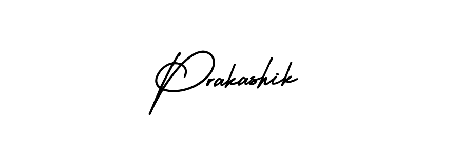 How to make Prakashik signature? AmerikaSignatureDemo-Regular is a professional autograph style. Create handwritten signature for Prakashik name. Prakashik signature style 3 images and pictures png