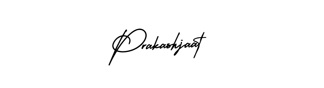 Create a beautiful signature design for name Prakashjaat. With this signature (AmerikaSignatureDemo-Regular) fonts, you can make a handwritten signature for free. Prakashjaat signature style 3 images and pictures png