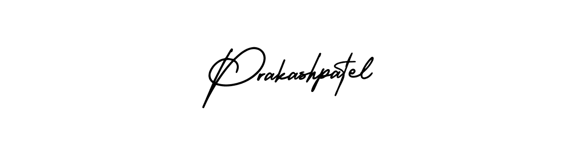 AmerikaSignatureDemo-Regular is a professional signature style that is perfect for those who want to add a touch of class to their signature. It is also a great choice for those who want to make their signature more unique. Get Prakashpatel name to fancy signature for free. Prakashpatel signature style 3 images and pictures png