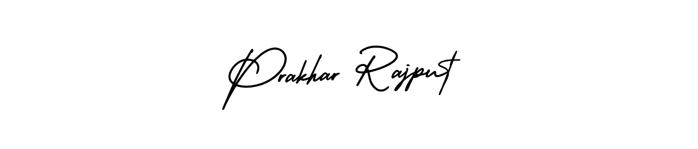 Design your own signature with our free online signature maker. With this signature software, you can create a handwritten (AmerikaSignatureDemo-Regular) signature for name Prakhar Rajput. Prakhar Rajput signature style 3 images and pictures png