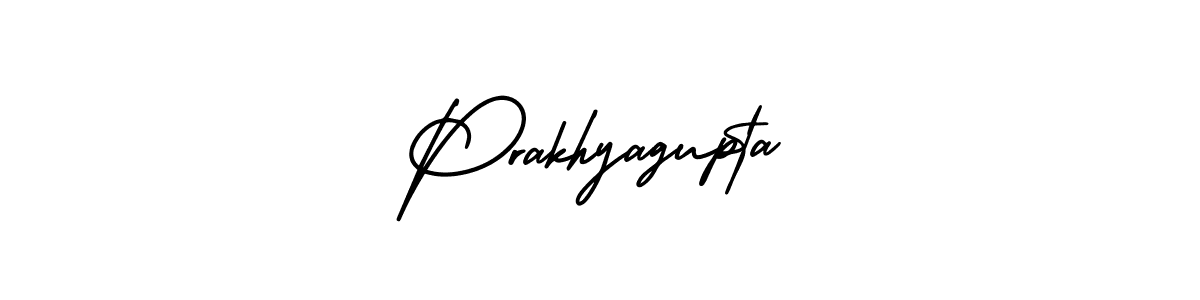 Make a beautiful signature design for name Prakhyagupta. Use this online signature maker to create a handwritten signature for free. Prakhyagupta signature style 3 images and pictures png