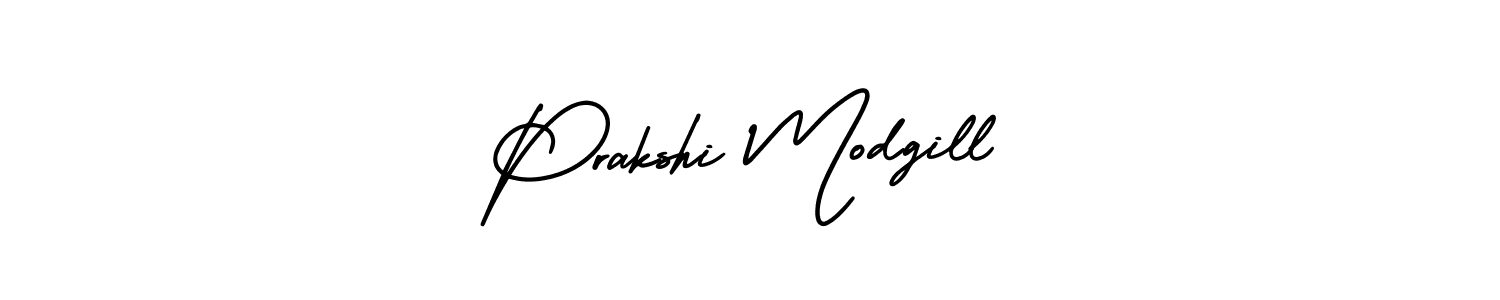 Best and Professional Signature Style for Prakshi Modgill. AmerikaSignatureDemo-Regular Best Signature Style Collection. Prakshi Modgill signature style 3 images and pictures png