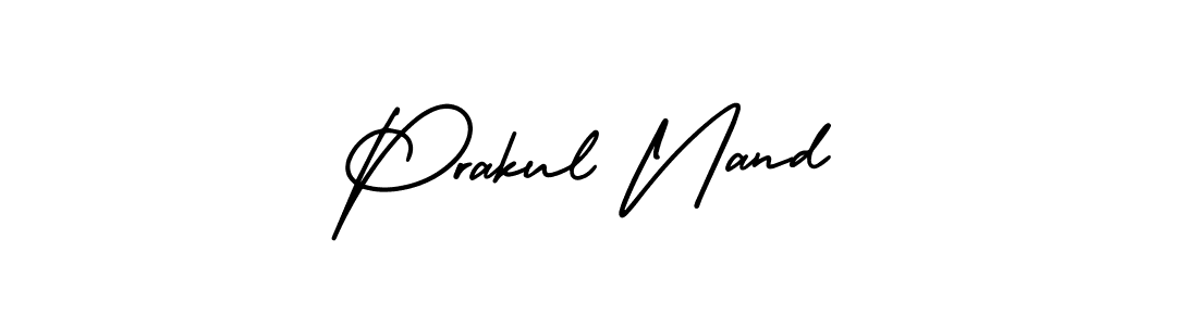 Here are the top 10 professional signature styles for the name Prakul Nand. These are the best autograph styles you can use for your name. Prakul Nand signature style 3 images and pictures png