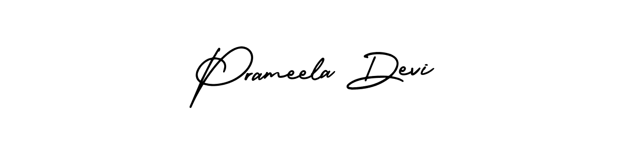 Make a short Prameela Devi signature style. Manage your documents anywhere anytime using AmerikaSignatureDemo-Regular. Create and add eSignatures, submit forms, share and send files easily. Prameela Devi signature style 3 images and pictures png