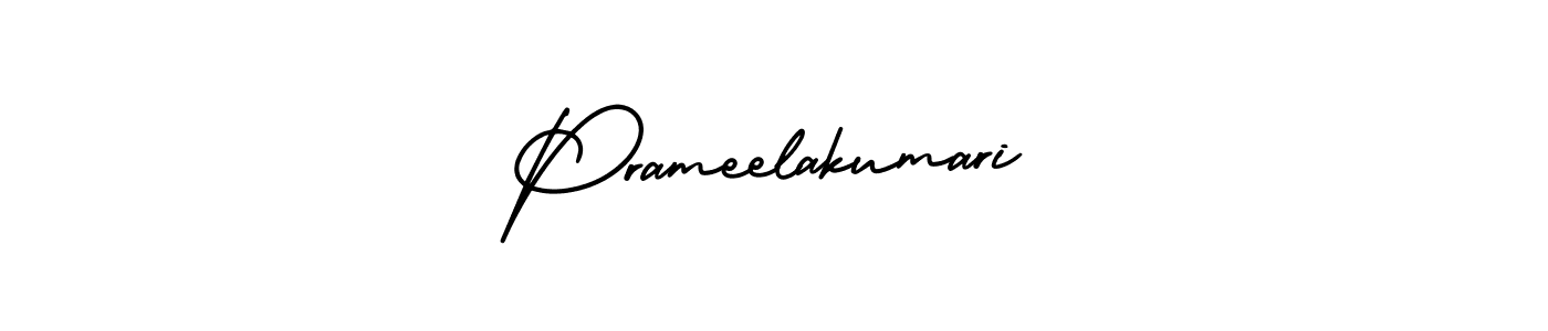 Make a beautiful signature design for name Prameelakumari. Use this online signature maker to create a handwritten signature for free. Prameelakumari signature style 3 images and pictures png