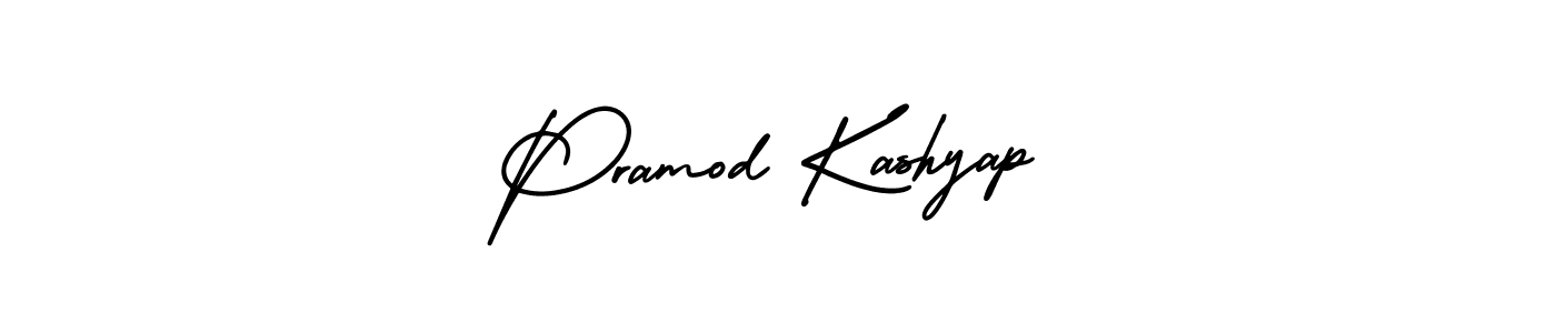 Make a beautiful signature design for name Pramod Kashyap. Use this online signature maker to create a handwritten signature for free. Pramod Kashyap signature style 3 images and pictures png