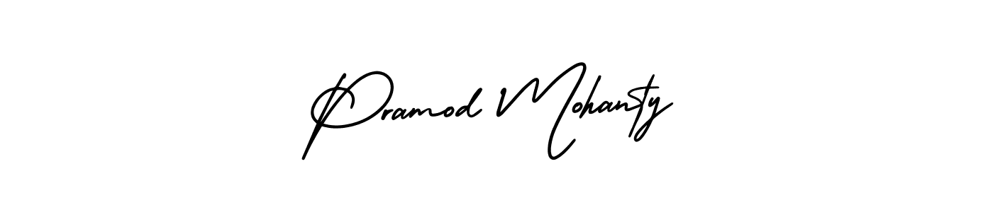 AmerikaSignatureDemo-Regular is a professional signature style that is perfect for those who want to add a touch of class to their signature. It is also a great choice for those who want to make their signature more unique. Get Pramod Mohanty name to fancy signature for free. Pramod Mohanty signature style 3 images and pictures png