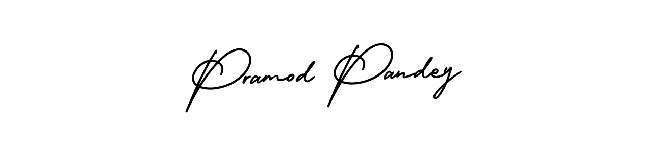 Best and Professional Signature Style for Pramod Pandey. AmerikaSignatureDemo-Regular Best Signature Style Collection. Pramod Pandey signature style 3 images and pictures png