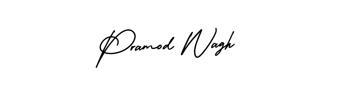 Make a short Pramod Wagh signature style. Manage your documents anywhere anytime using AmerikaSignatureDemo-Regular. Create and add eSignatures, submit forms, share and send files easily. Pramod Wagh signature style 3 images and pictures png