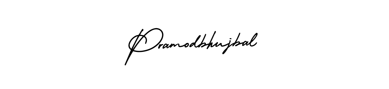 This is the best signature style for the Pramodbhujbal name. Also you like these signature font (AmerikaSignatureDemo-Regular). Mix name signature. Pramodbhujbal signature style 3 images and pictures png
