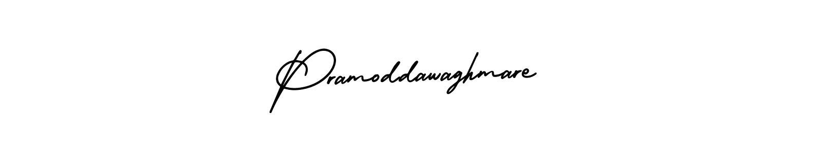 Use a signature maker to create a handwritten signature online. With this signature software, you can design (AmerikaSignatureDemo-Regular) your own signature for name Pramoddawaghmare. Pramoddawaghmare signature style 3 images and pictures png