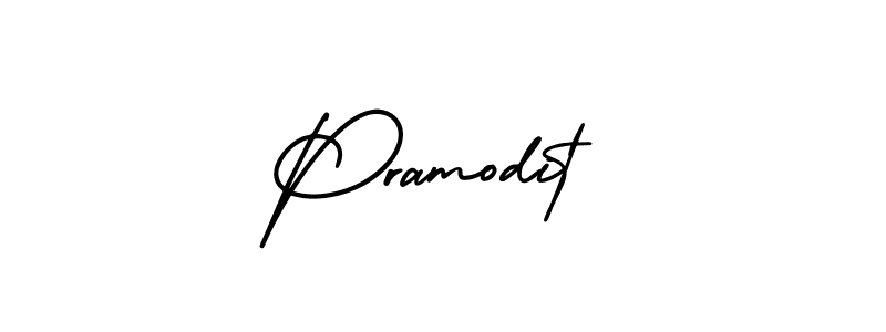 Check out images of Autograph of Pramodit name. Actor Pramodit Signature Style. AmerikaSignatureDemo-Regular is a professional sign style online. Pramodit signature style 3 images and pictures png