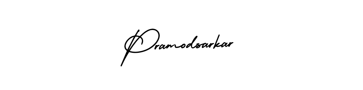 Similarly AmerikaSignatureDemo-Regular is the best handwritten signature design. Signature creator online .You can use it as an online autograph creator for name Pramodsarkar. Pramodsarkar signature style 3 images and pictures png