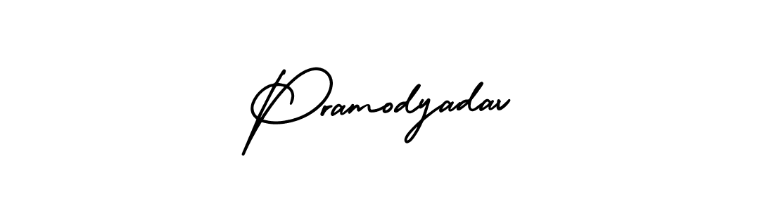 if you are searching for the best signature style for your name Pramodyadav. so please give up your signature search. here we have designed multiple signature styles  using AmerikaSignatureDemo-Regular. Pramodyadav signature style 3 images and pictures png