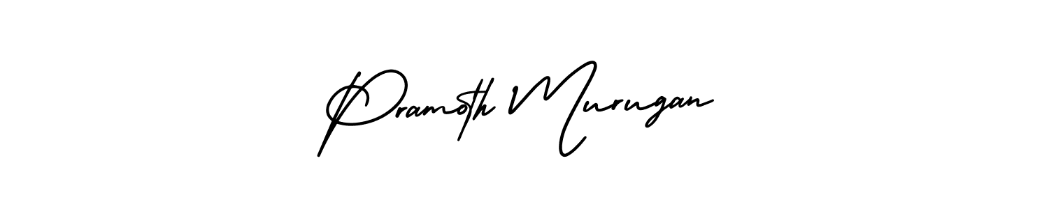 Also You can easily find your signature by using the search form. We will create Pramoth Murugan name handwritten signature images for you free of cost using AmerikaSignatureDemo-Regular sign style. Pramoth Murugan signature style 3 images and pictures png
