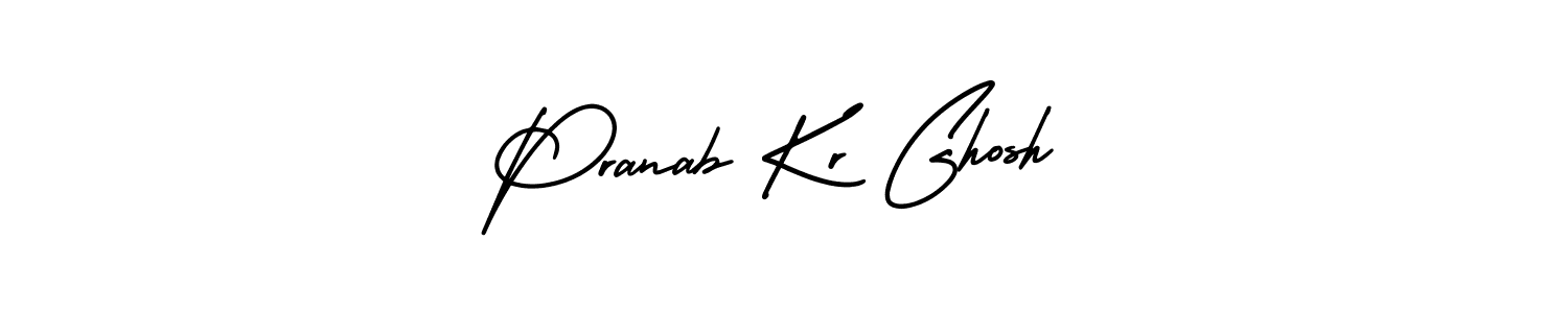 How to make Pranab Kr Ghosh signature? AmerikaSignatureDemo-Regular is a professional autograph style. Create handwritten signature for Pranab Kr Ghosh name. Pranab Kr Ghosh signature style 3 images and pictures png