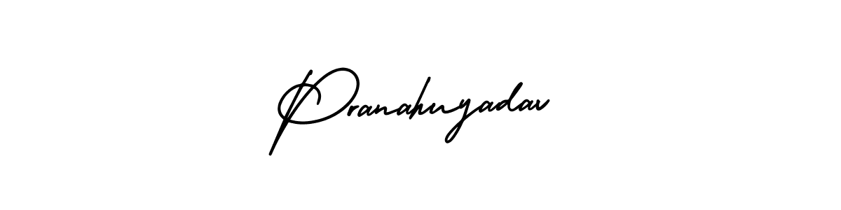 Here are the top 10 professional signature styles for the name Pranahuyadav. These are the best autograph styles you can use for your name. Pranahuyadav signature style 3 images and pictures png