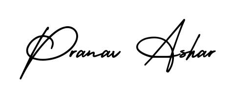 How to Draw Pranav Ashar signature style? AmerikaSignatureDemo-Regular is a latest design signature styles for name Pranav Ashar. Pranav Ashar signature style 3 images and pictures png