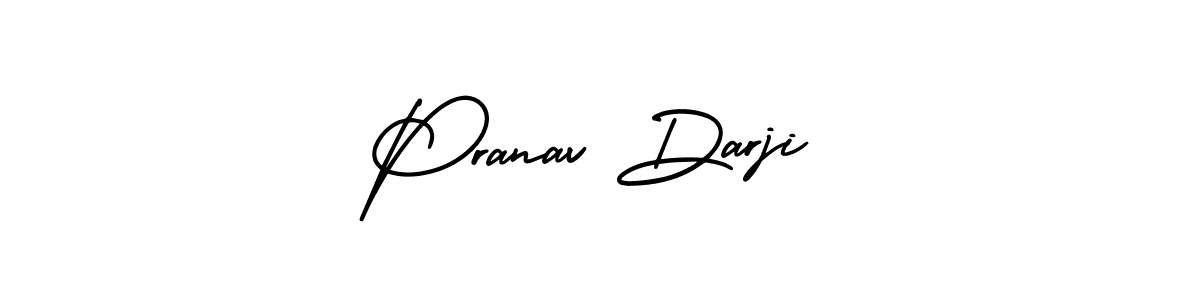 It looks lik you need a new signature style for name Pranav Darji. Design unique handwritten (AmerikaSignatureDemo-Regular) signature with our free signature maker in just a few clicks. Pranav Darji signature style 3 images and pictures png