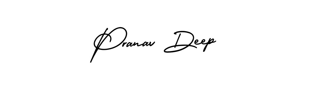 How to make Pranav Deep signature? AmerikaSignatureDemo-Regular is a professional autograph style. Create handwritten signature for Pranav Deep name. Pranav Deep signature style 3 images and pictures png