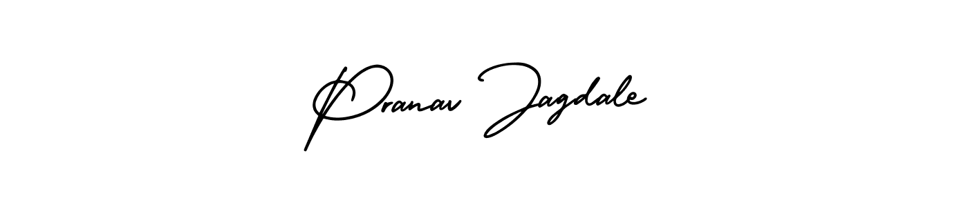 Pranav Jagdale stylish signature style. Best Handwritten Sign (AmerikaSignatureDemo-Regular) for my name. Handwritten Signature Collection Ideas for my name Pranav Jagdale. Pranav Jagdale signature style 3 images and pictures png