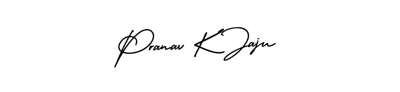 Also we have Pranav K Jaju name is the best signature style. Create professional handwritten signature collection using AmerikaSignatureDemo-Regular autograph style. Pranav K Jaju signature style 3 images and pictures png