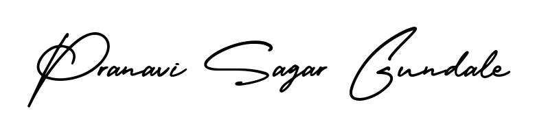 Elevate your brand with a stunning Pranavi Sagar Gundale eSignature. The AmerikaSignatureDemo-Regular style provides a balanced, flowing aesthetic for everyday signing. Pranavi Sagar Gundale signature style 3 images and pictures png